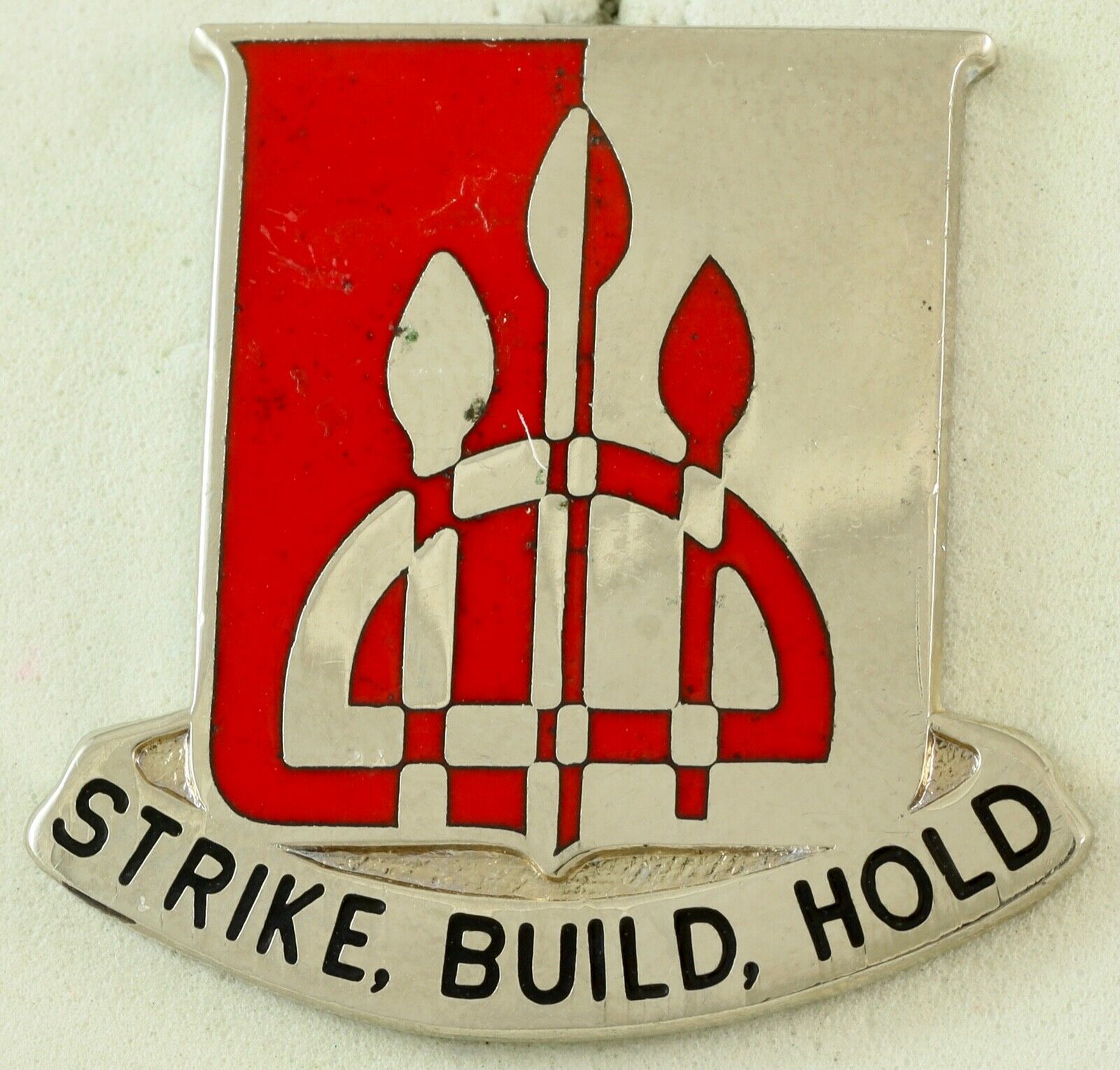 463rd Engineer Battalion Crest Di/dui Cb Ns Meyer Hm